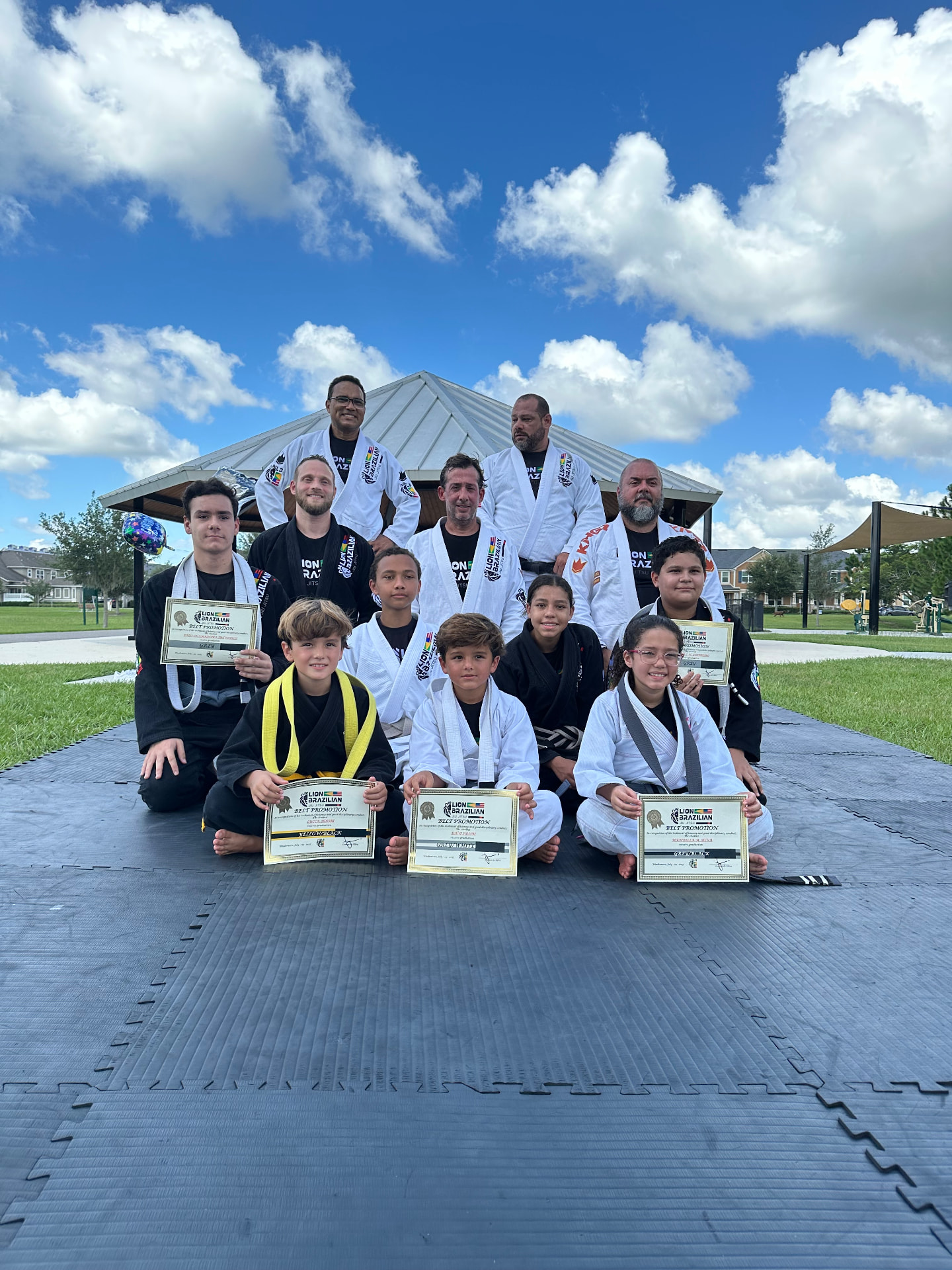 Turma graduada — Lion Brazilian Jiu-Jitsu