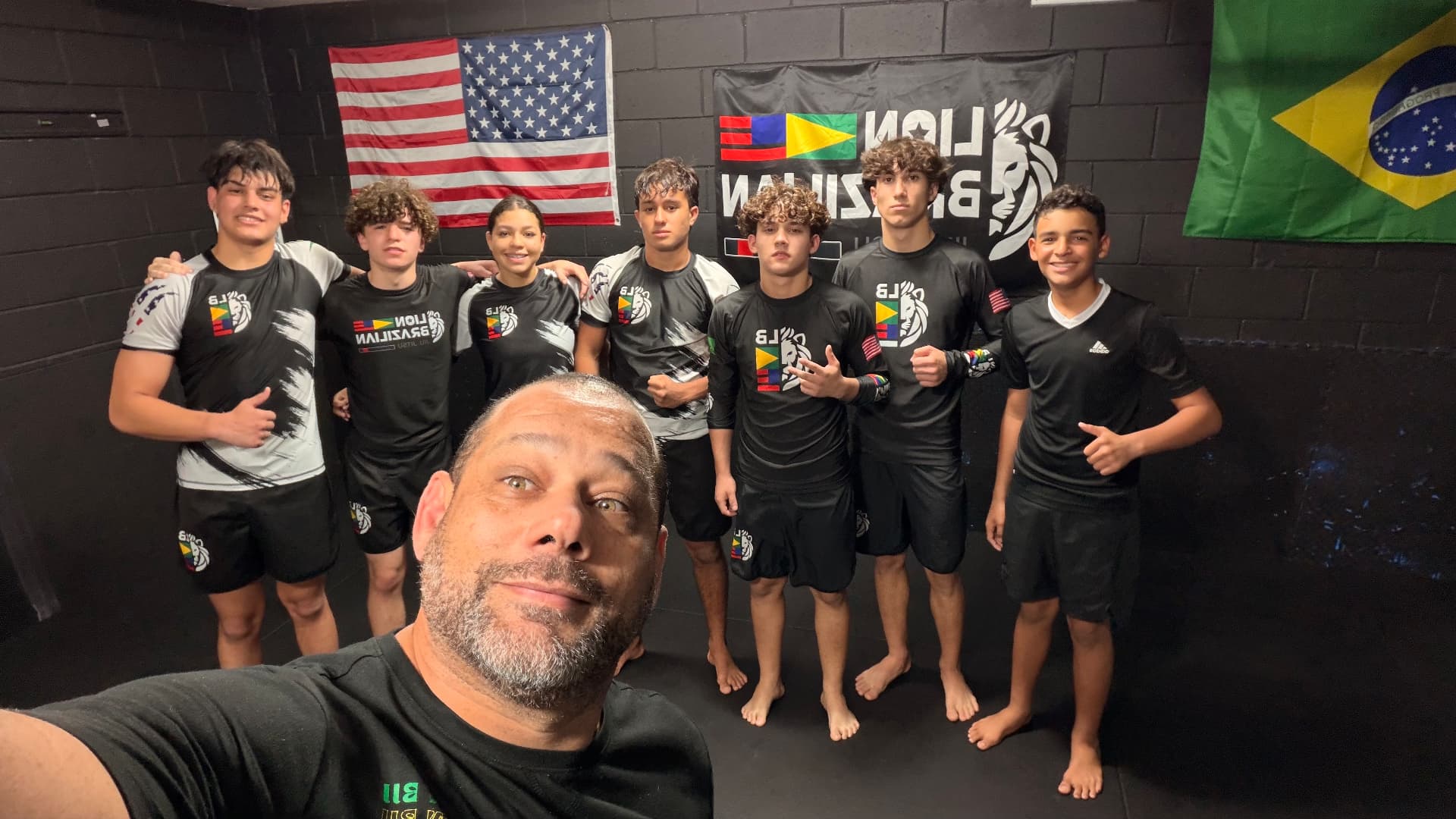 Alunos da Lion durante a aula
